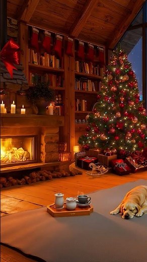 🔥 Cozy Crackling Fireplace with Icy Howling Wind Sounds #fire #icy #winter #snowfall