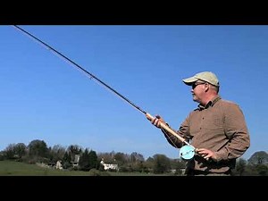 Casting demonstration Snowbee double handed Switch rod