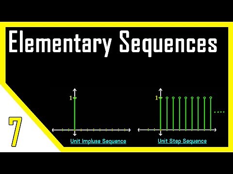 Properties of Unit Impulse & Unit Step Sequences | Digital Signal Processing