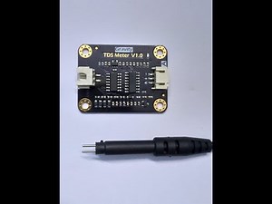 Interfacing TDS (Total Dissolved Solids) sensor with RaspberryPI 3