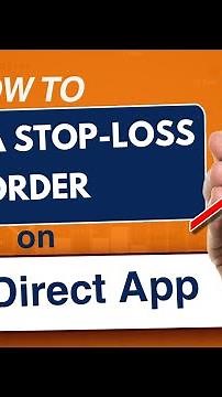 How to place a Stop-loss order on ICICI Direct App | ICICI Direct