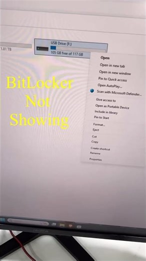 Bitlocker not showing in windows PC | How to show bitlocker in leptop