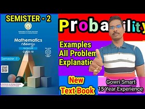 10th Class Maths New Syllabus|| Chapter-14|| Probability||Examples all problems|| Must Watch #viral