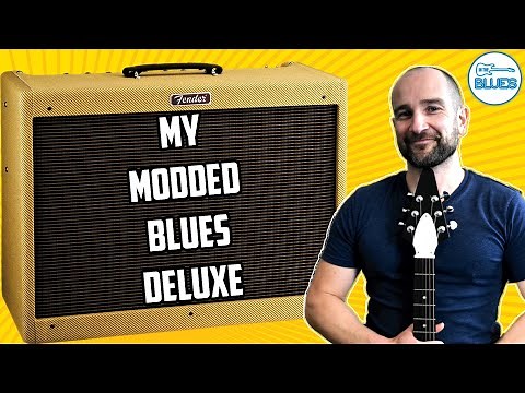My Modded Fender Blues Deluxe Reissue Amplifier Review (No Pedals)