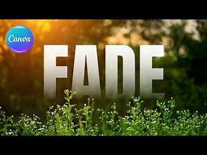 Canva Tutorial: Fading and Blending Text into Backgrounds