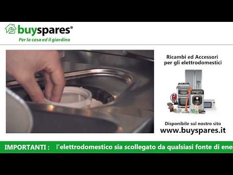 Come rimuovere i filtri da una lavastoviglie