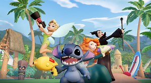 Clochette et Stitch dans Disney Infinity 2.0 : Marvel Super Heroes