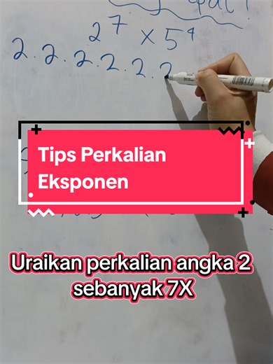 Tips Perkalian Eksponen #matematica #math #fypシ゚viral