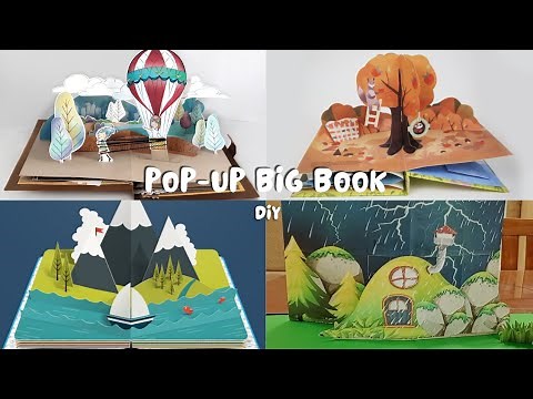 How to create Pop-up Story Book | Illustration | Art | Big Book