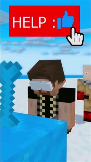 Minecraft ice block challenge skin