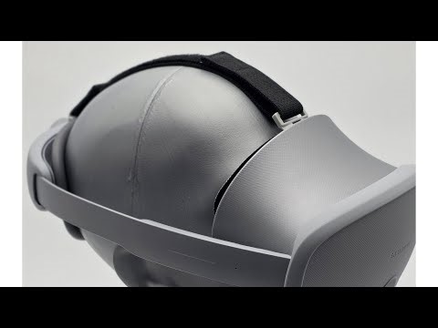 Samsung Galaxy XR top head strap info and install instruction