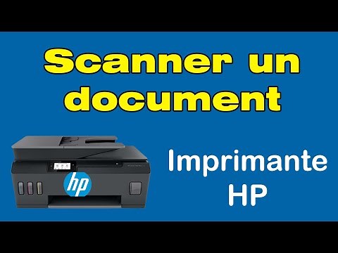 Comment scanner un document avec une imprimante HP ?
