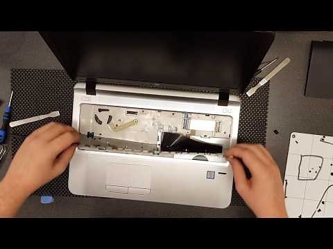 Hp probook 450 g3 full disassembly