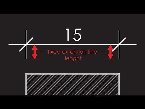 Seting Up the Dimension Style (DIMSTY) in AutoCAD Tutorial
