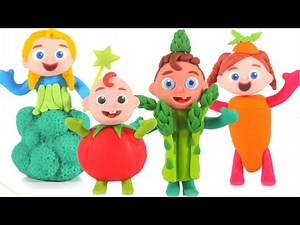 Playing With Real Food ★ Stop Motion Cartoons
