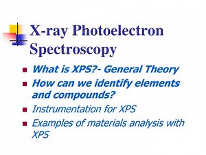 PPT - X-ray Photoelectron Spectroscopy PowerPoint Presentation, free download - ID:2103201