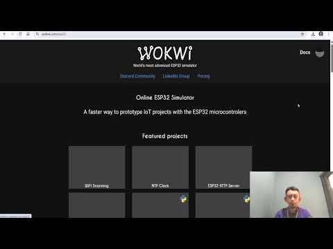 Simulator IoT Wokwi - ESP32: Monitoring LED dari jaringan WiFi