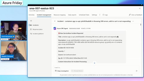 Azure SRE Agent - Less Toil, More Uptime, Maximum Innovation