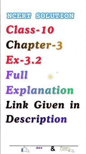 Class 10 Maths Chapter 3 Ex 3.2 | Linear Equations in Two Variables | Full Explanation