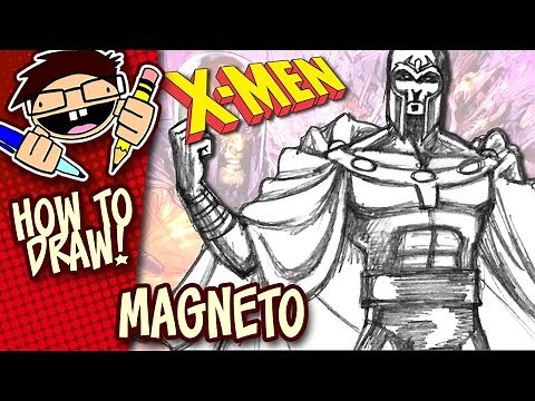 How to Draw MAGNETO (X-MEN Comic Version) Easy Step-by-Step Tutorial