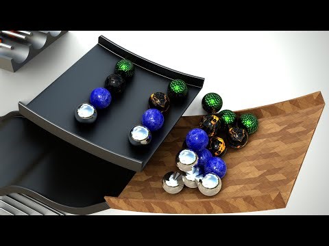 30 Colorful Balls Marble Run Race Animation #marblerun #marblesrace #animation