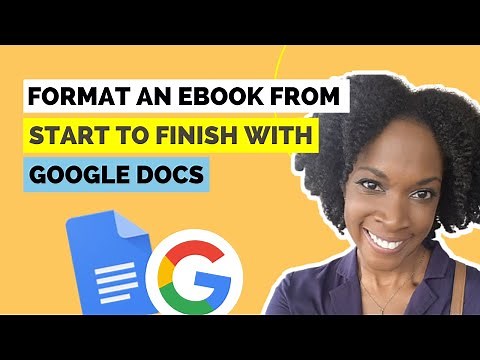WATCH ME Format My Ebook With Google Docs From START to FINISH