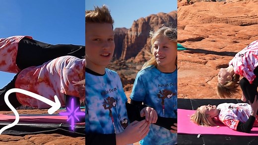 2K views · 44 reactions | It's the NINJA SQUAD vs. the FUN SQUAD in this Epic Yoga Challenge 律‍♀️ | Ninja Kidz | Facebook