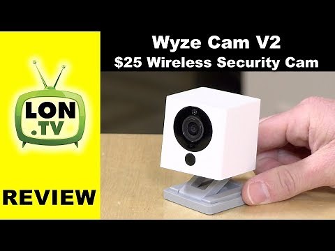 Wyze Cam V2 - $25 Security Camera! Wireless Wifi Connection, Two Way Mic, Local storage