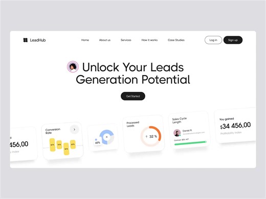 Website for Lead Tracking and Optimization