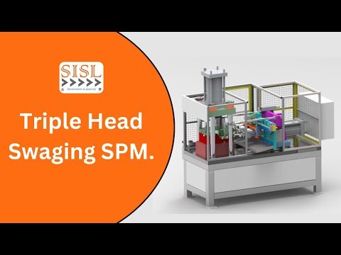 Triple Head Swaging SPM | High-Precision Multi-Stage Tube Forming