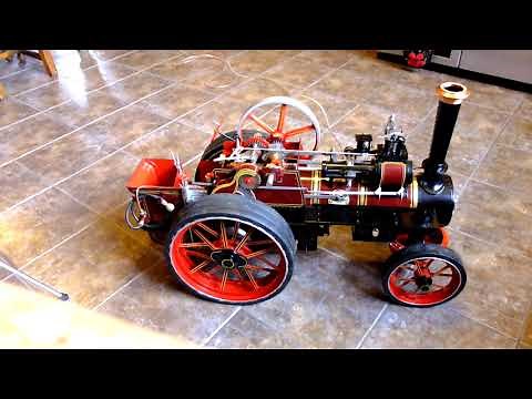 2" scale live steam Allchin on air - from Silvercrest Models