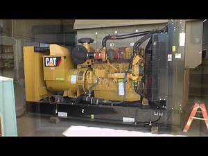 500 kW Caterpillar C15 Diesel Generator Set Unit 87804