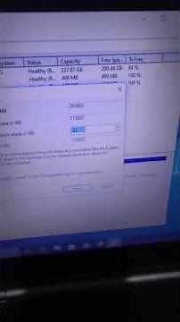 Create New Partition in Windows New Drive in windows #windows #tricks