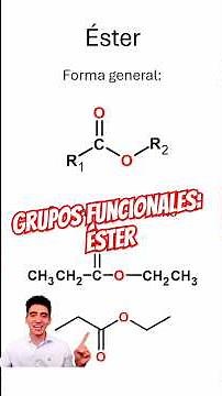 What is an ester? Learn to identify it in seconds 🧪🔥