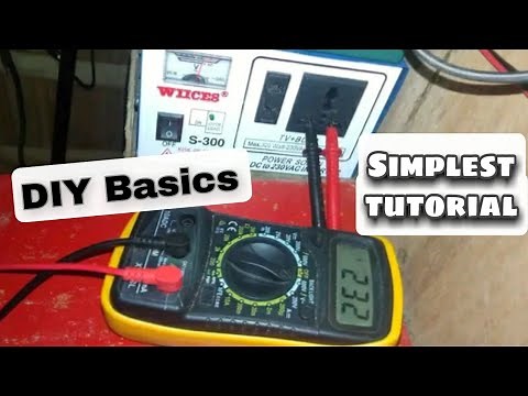 How to use digital multimeter for beginners step by step