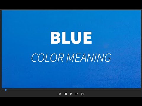 All About BLUE - Color Meaning & Artistic Expression of Blue
