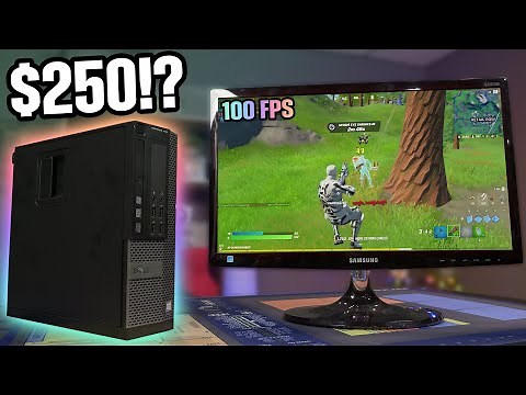 EASY $250 Gaming PC Build - Step by Step