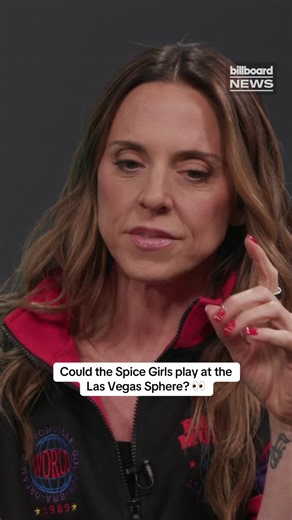 From Backstreet Boys to Spice Girls? 👀 Mel C (aka Sporty Spice) asks AJ McLean if the Las Vegas Sphere would be a good venue to host the Spice Girls on the Billboard News #Hot100 Show. This week's Hot 100 show is out now on Billboard News on YouTube & BillboardTV on SamsungTV Plus 📺📈