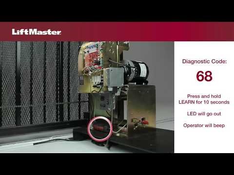 Error Code 68 - Electric Gate Troubleshooting | LiftMaster