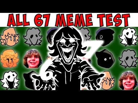 ALL 67 MEME TEST | FNF Character Test | Gameplay VS Playground