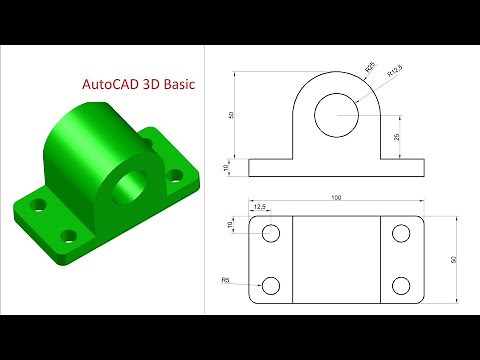 AutoCAD 3D tutorial for beginners