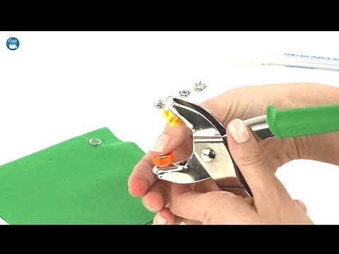 How to use Dritz Snap Fastener Pliers