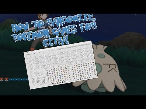 How To Randomize Pokemon Games For Citra!