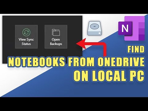 OneNote - Where to Find Stored Notebooks Locally on your PC (that are also on OneDrive)