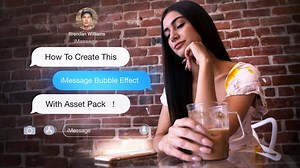 How To Make iMessage Text Bubbles In Photoshop - Text Bubble Overlays