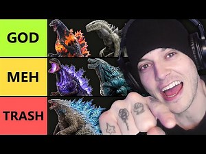 Ranking EVERY Godzilla DESIGN