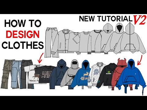 How To Design A Clothing Collection With The Seaggs Vector Mockup Pack V2