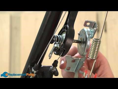 How to Replace the Throttle Lever Spring on a Honda HRX217 Lawn Mower (Part 17858-VA4-000)