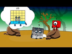 [ANIMATIONS STORY] Numberblocks 1 9 are crying cause they lost Numberblocks 25