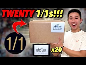 Opening a CASE of sports cards with 20 ONE OF ONES!!! 😳🔥